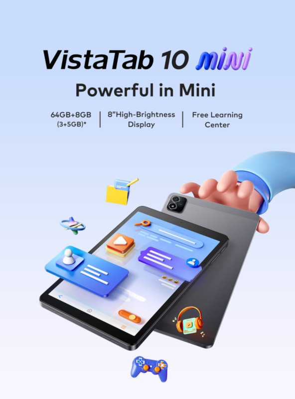 ITEL VISTA TAB 10 MINI (3GB RAM + 64GB ROM)