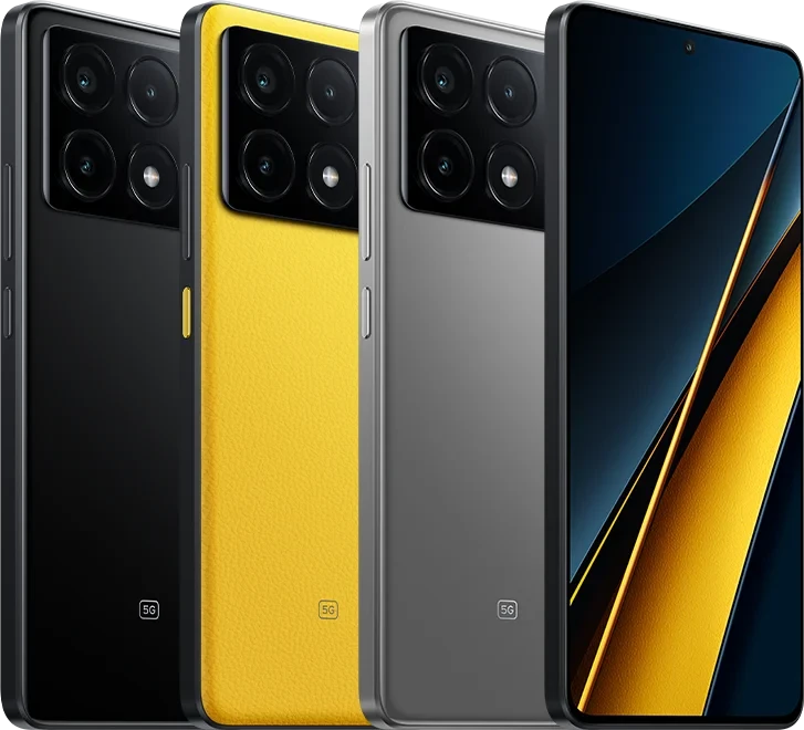POCO X6 PRO 5G (12GB RAM + 512GB ROM)
