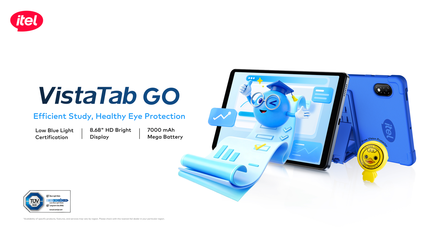 ITEL VISTA TAB GO (4GB RAM + 64GB ROM)